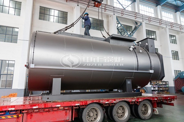 Low nitrogen boiler delivery