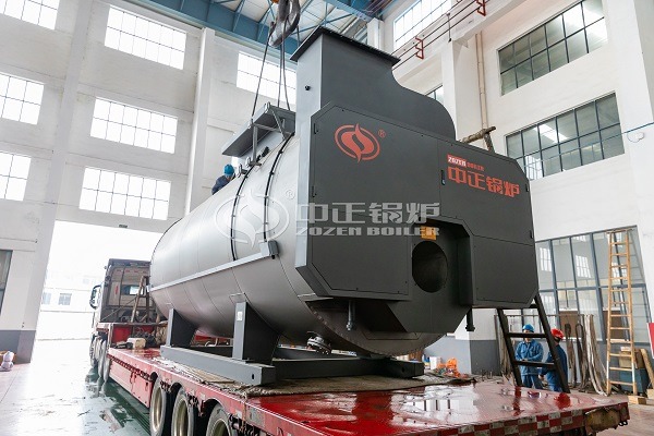 WNS series boilers delivery site