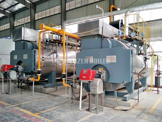 boiler in oil refinery