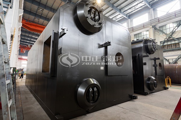 Water pipe gas fired boiler