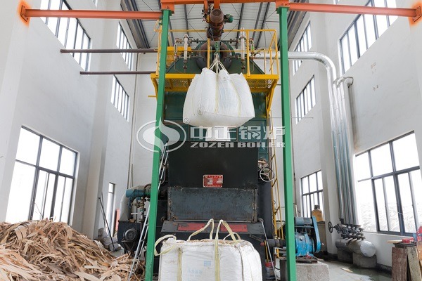 Automated rice husk fired boilers