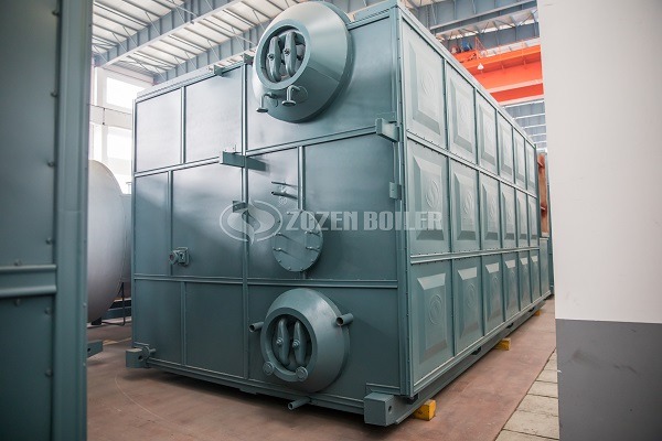 Double-drum gas boiler