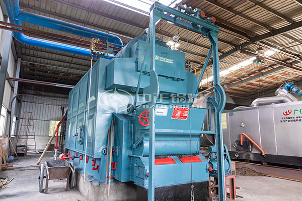 DZL series rice husk fired steam boiler