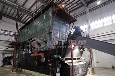 20 ton 24.5bar indusrial biomass fired boiler in Thailand