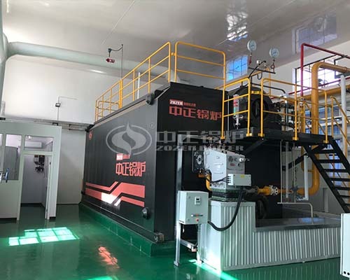 industrial oil gas fired steam boiler