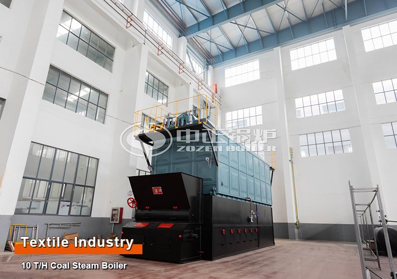 Tajikistan 10 tph Coal Fired Steam Boiler Project for Textile Industry